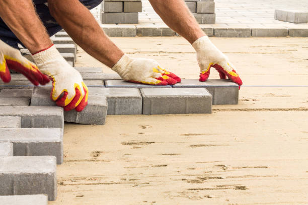 Permeable Paver Driveway in Josephine, TX